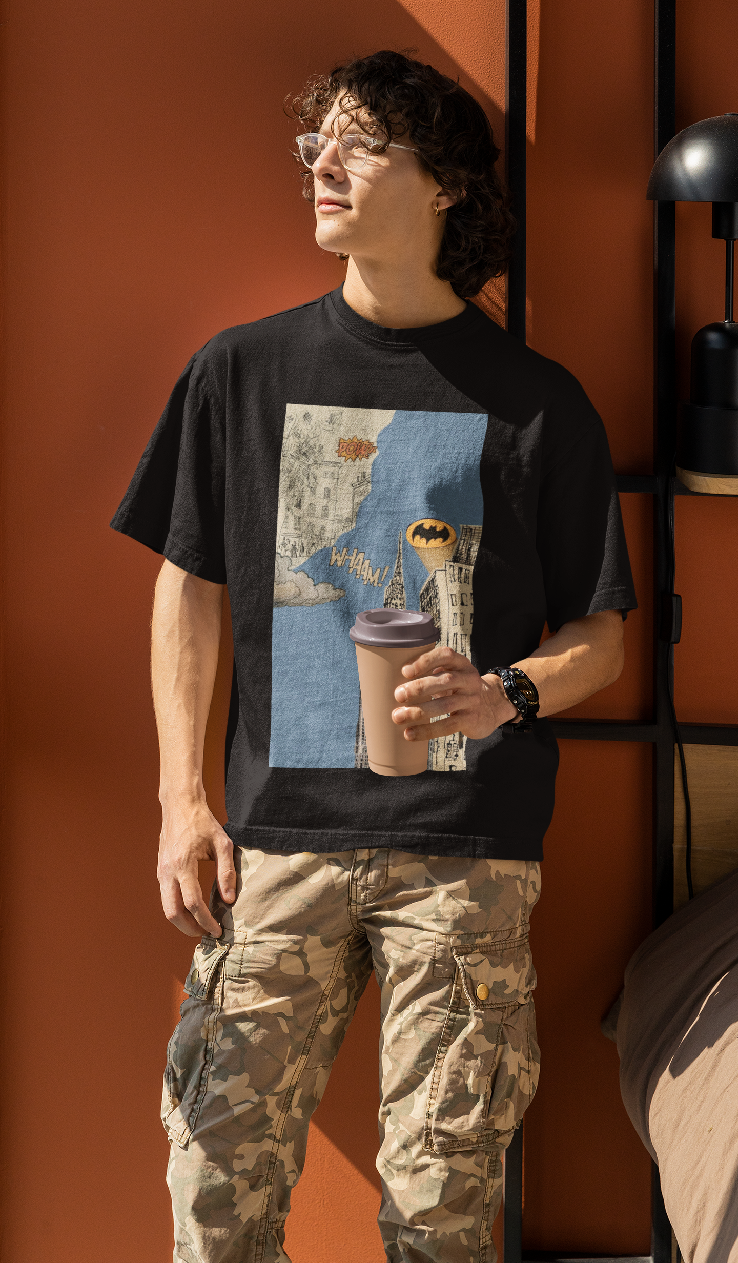 Night Signal Oversized Tee