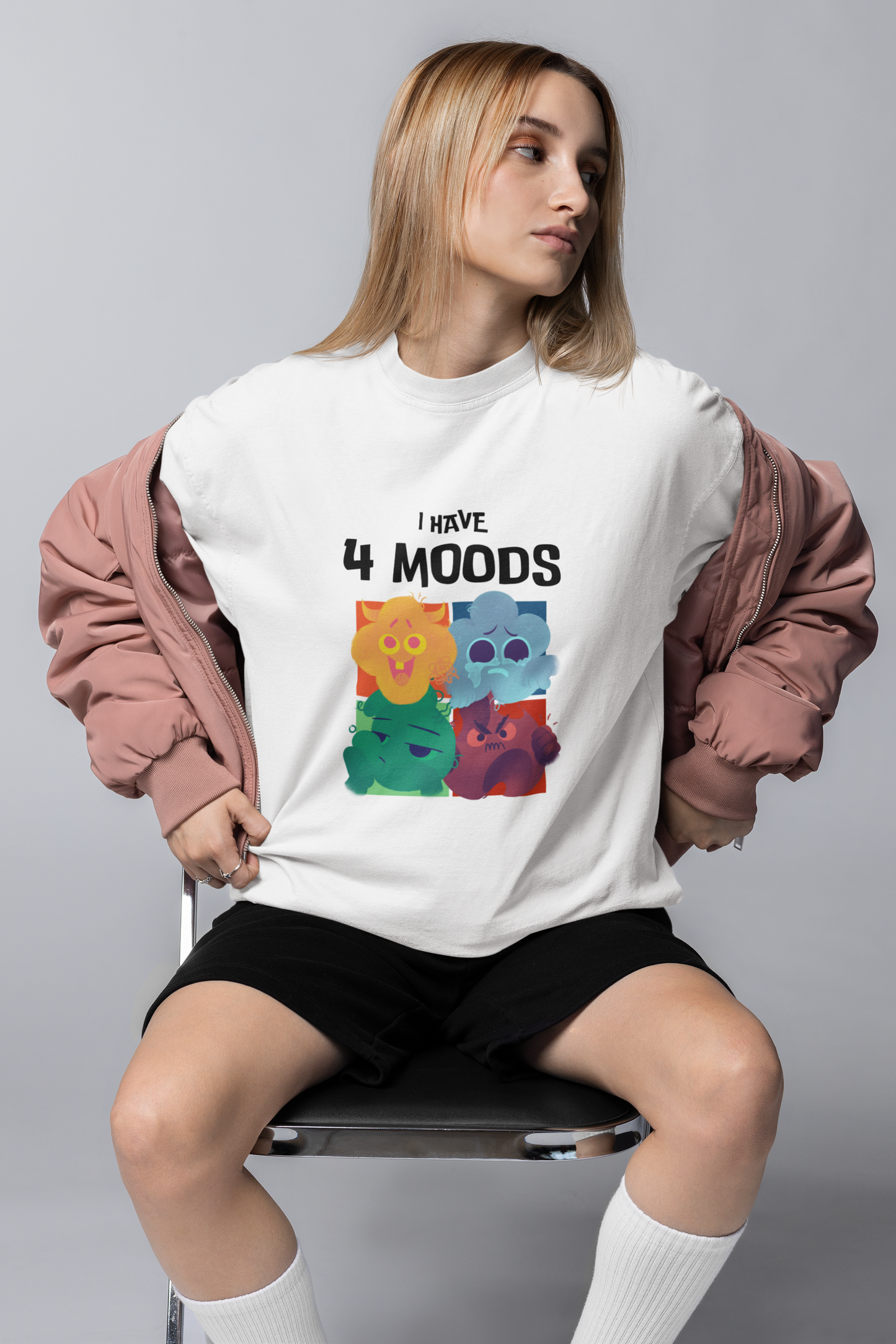 Four Moods Oversized Tee