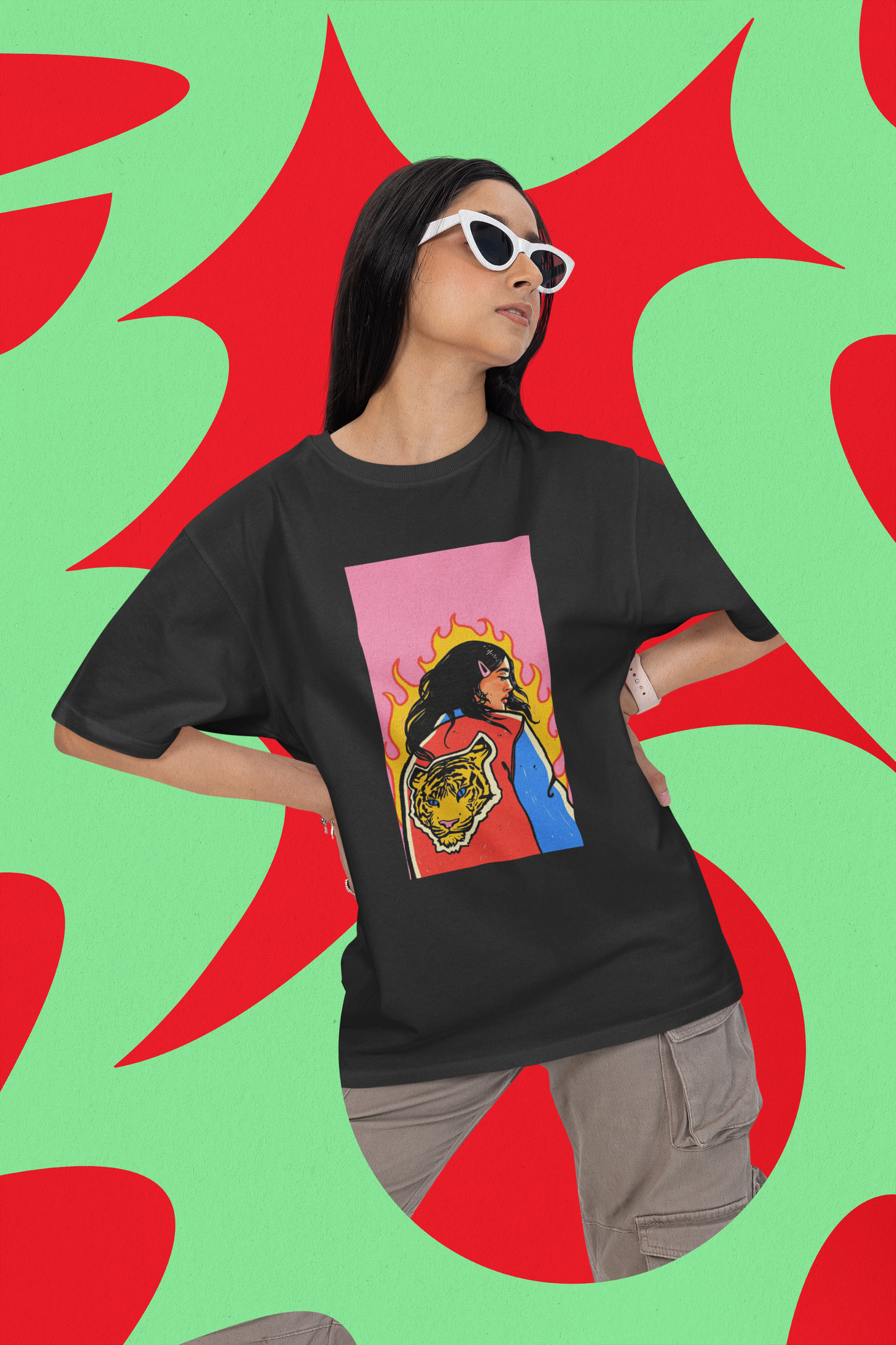 Wild Spirit Oversized Tee
