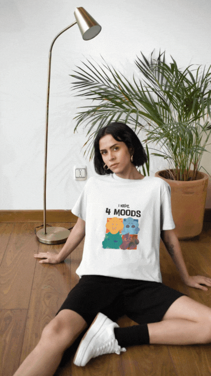 Four Moods Oversized Tee