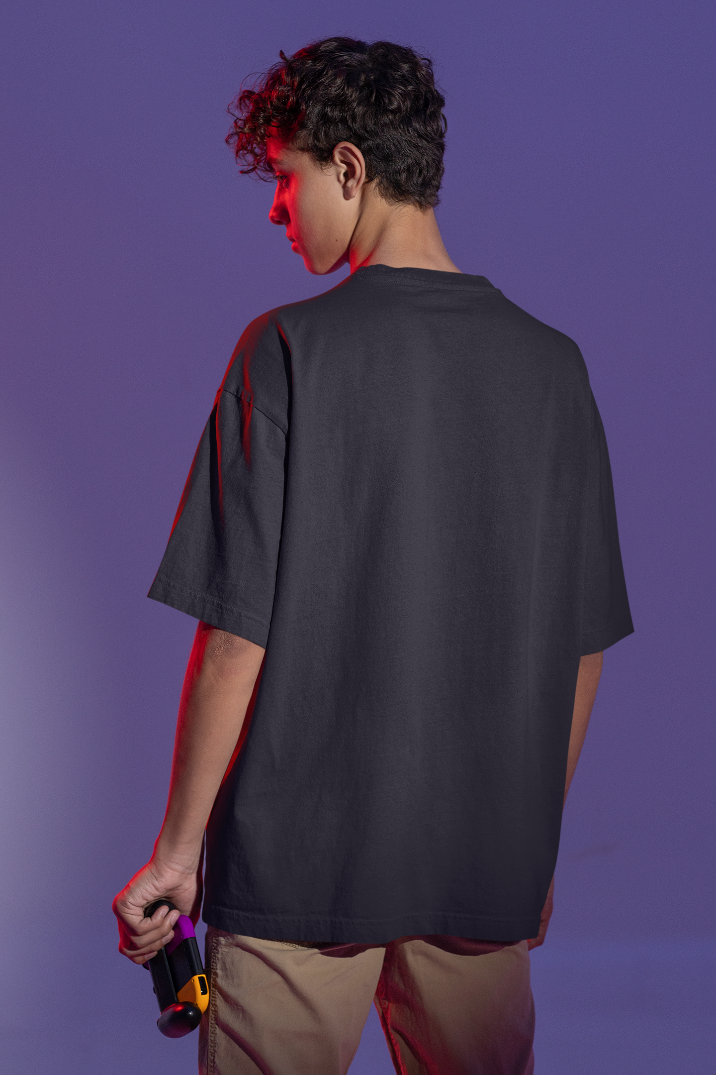 Black Oversized Tee