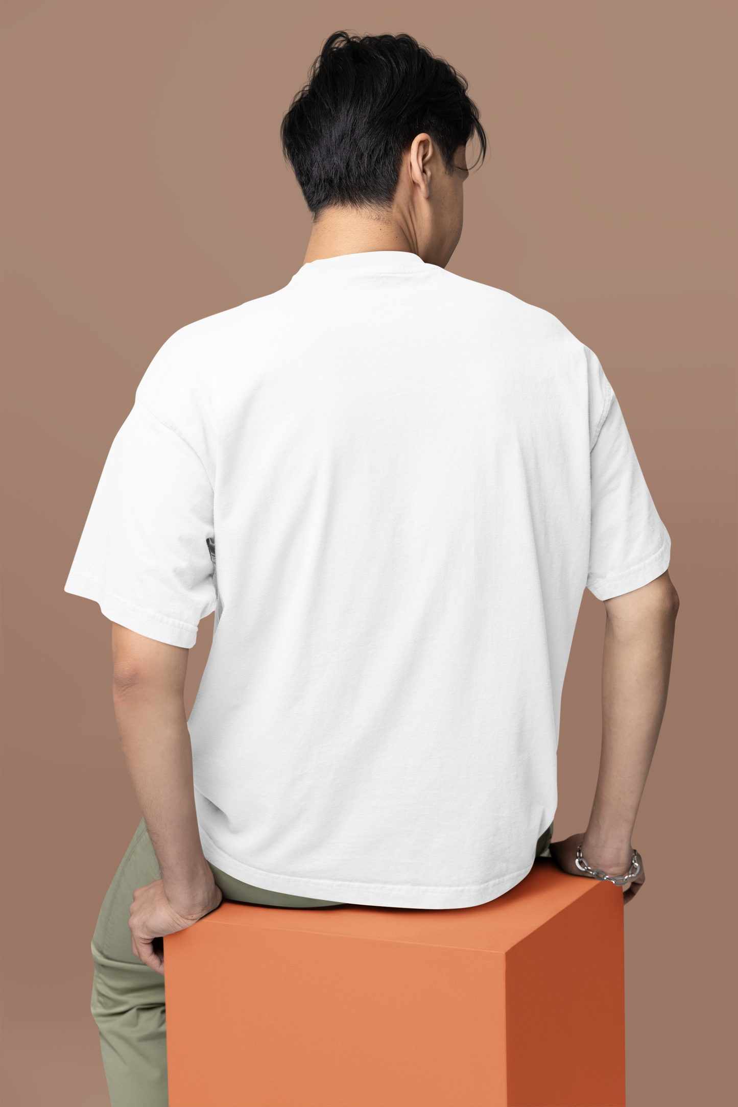 Plain White Oversized Tees