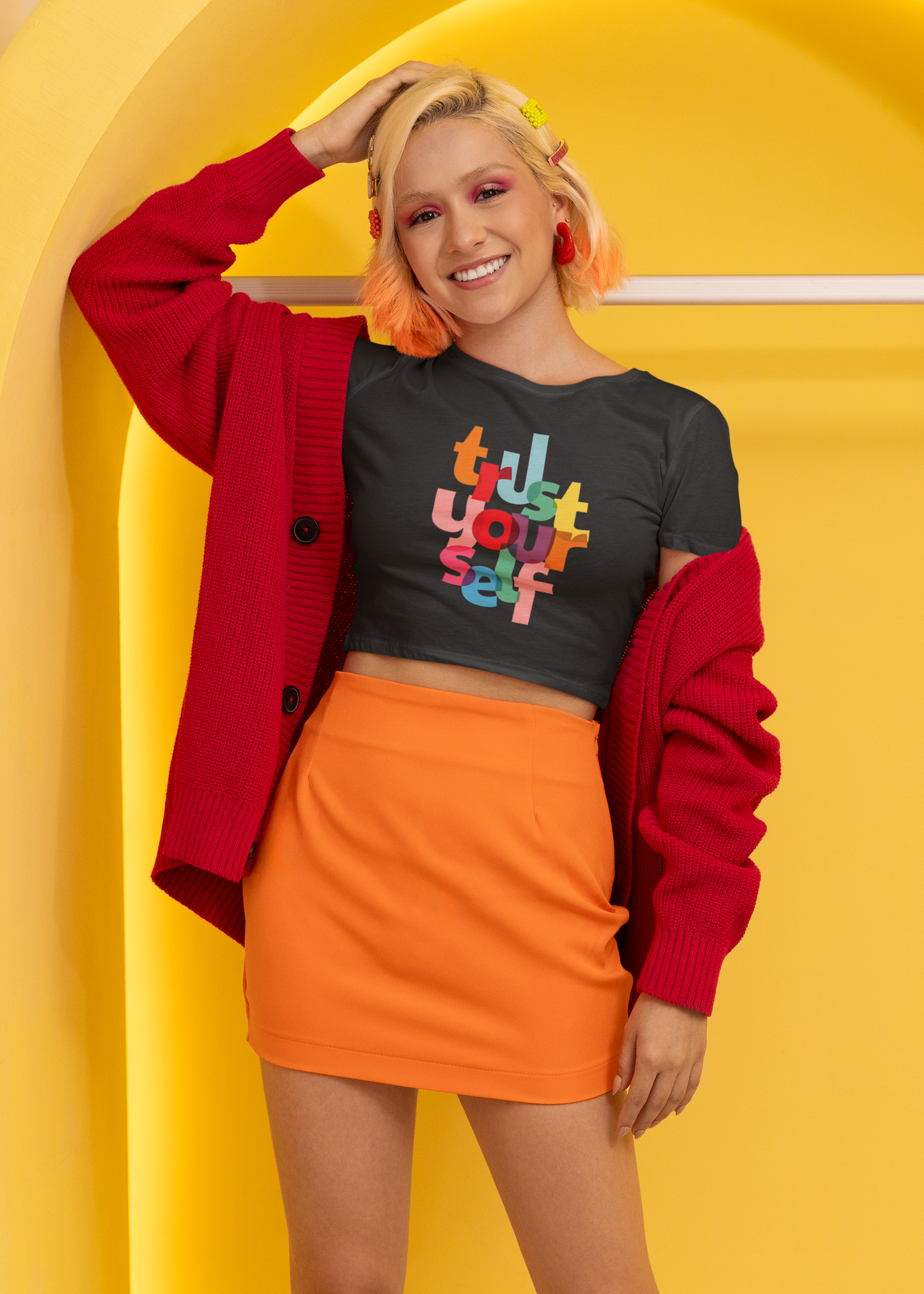 Trust Yourself Crop Top