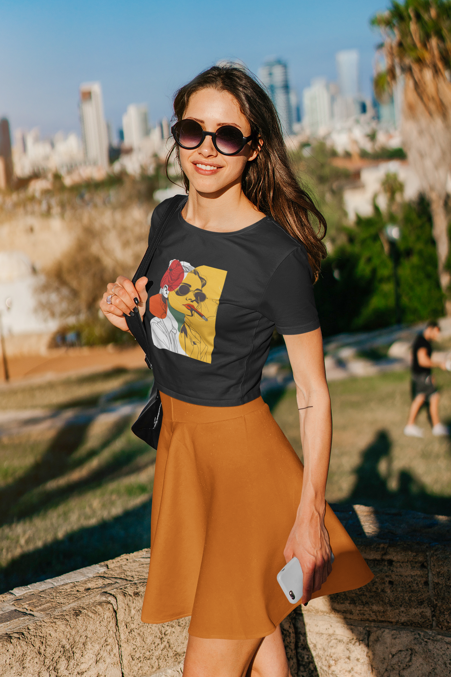 Atti Oversized Crop Top
