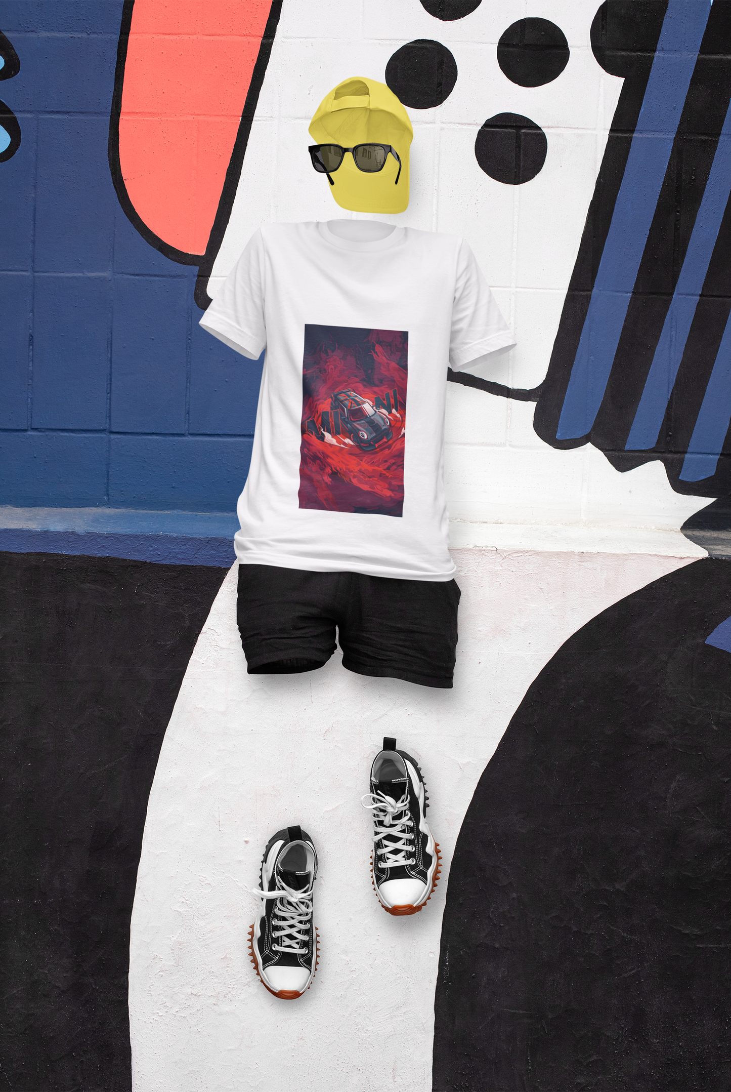 Crimson Drift Regular Tee