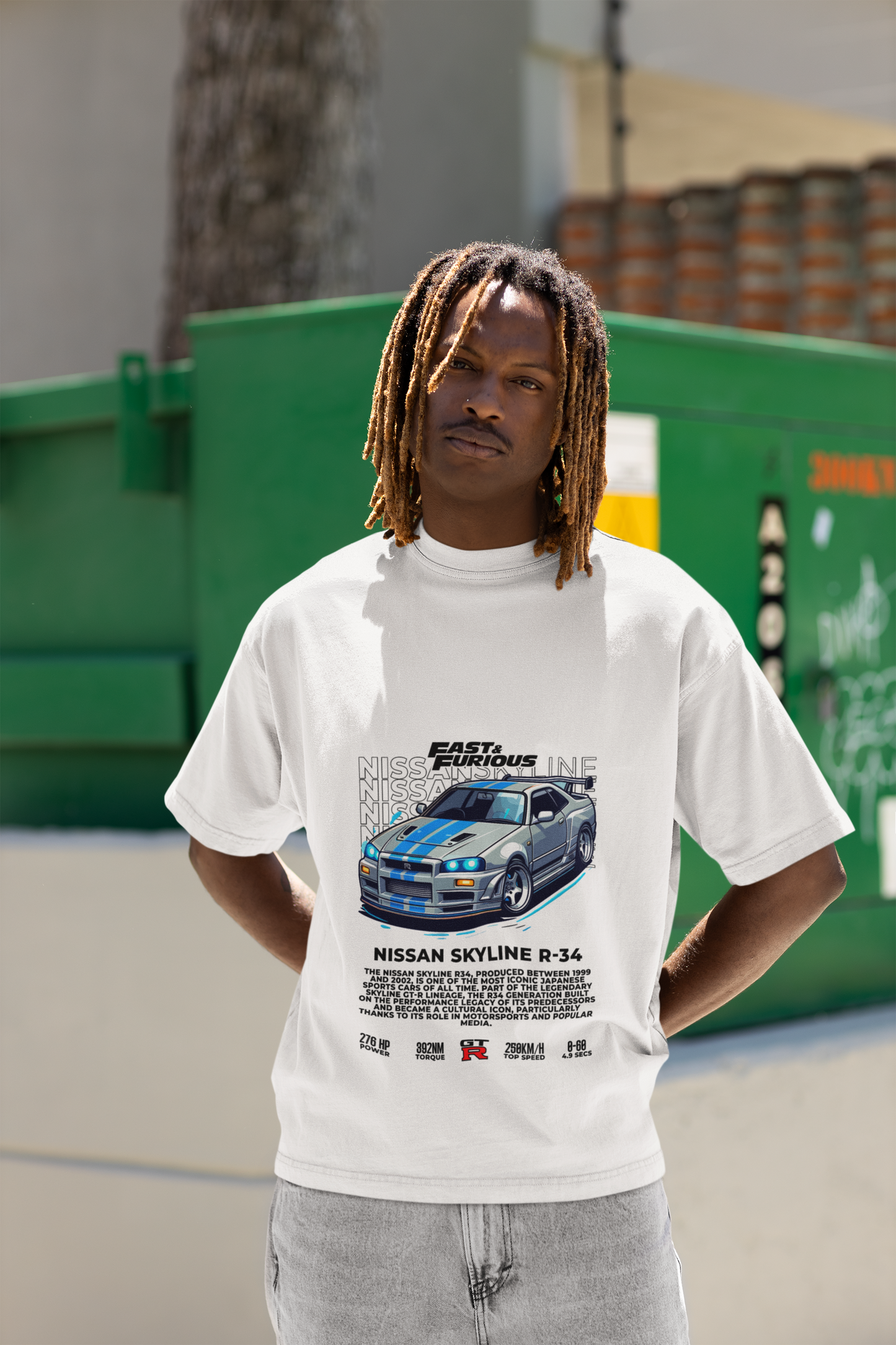 Skyline Rush Oversized Tee