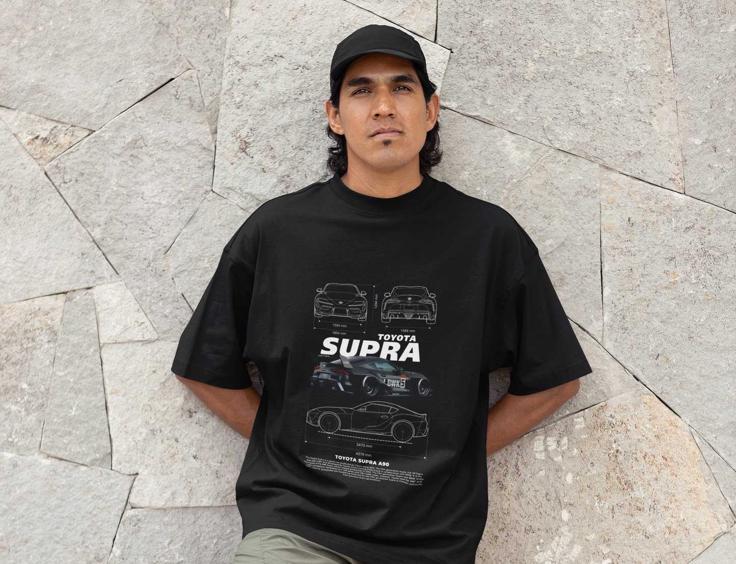 Midnight Legend Oversized Tee