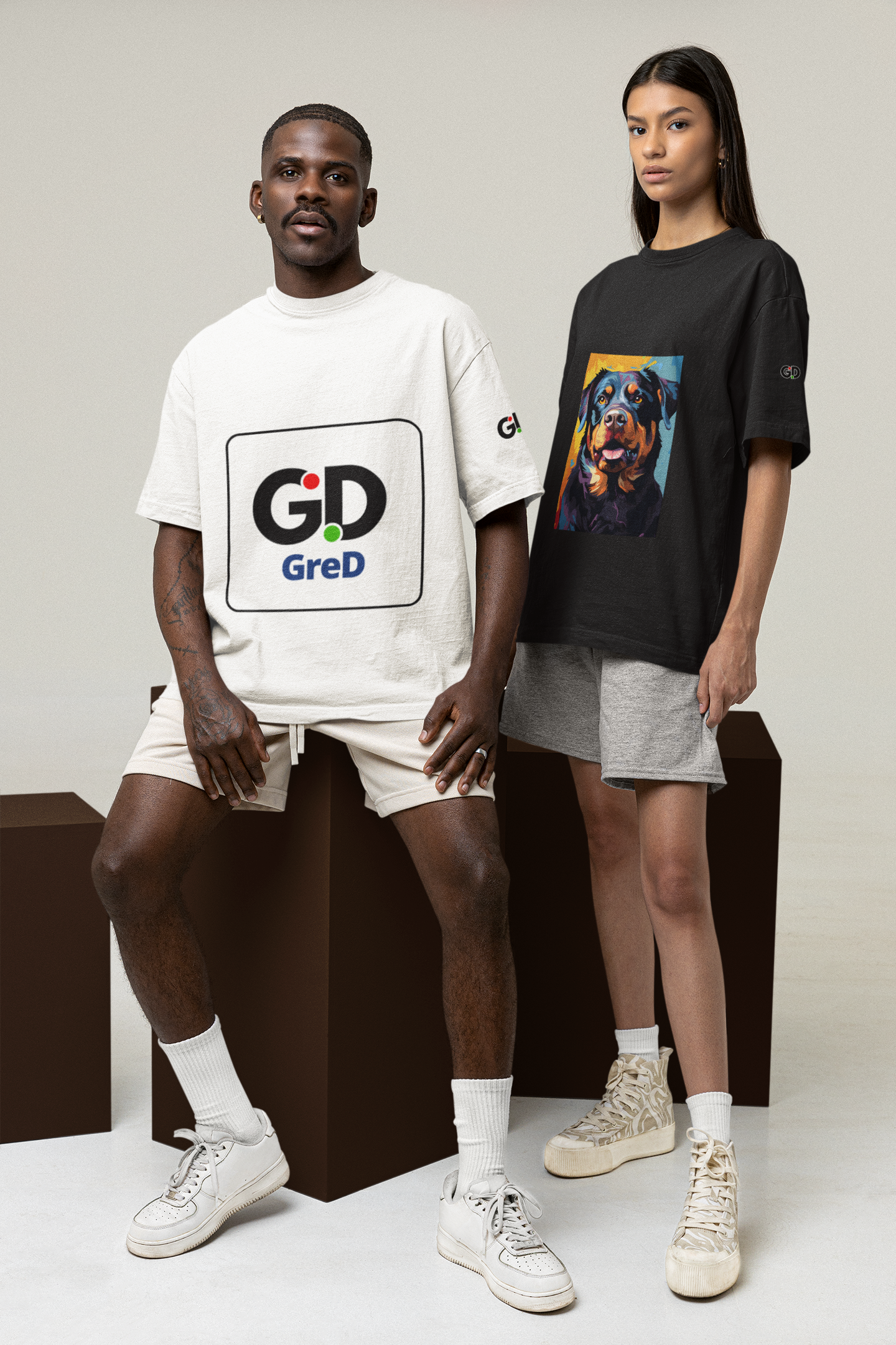 Bold Pup Oversized Tee