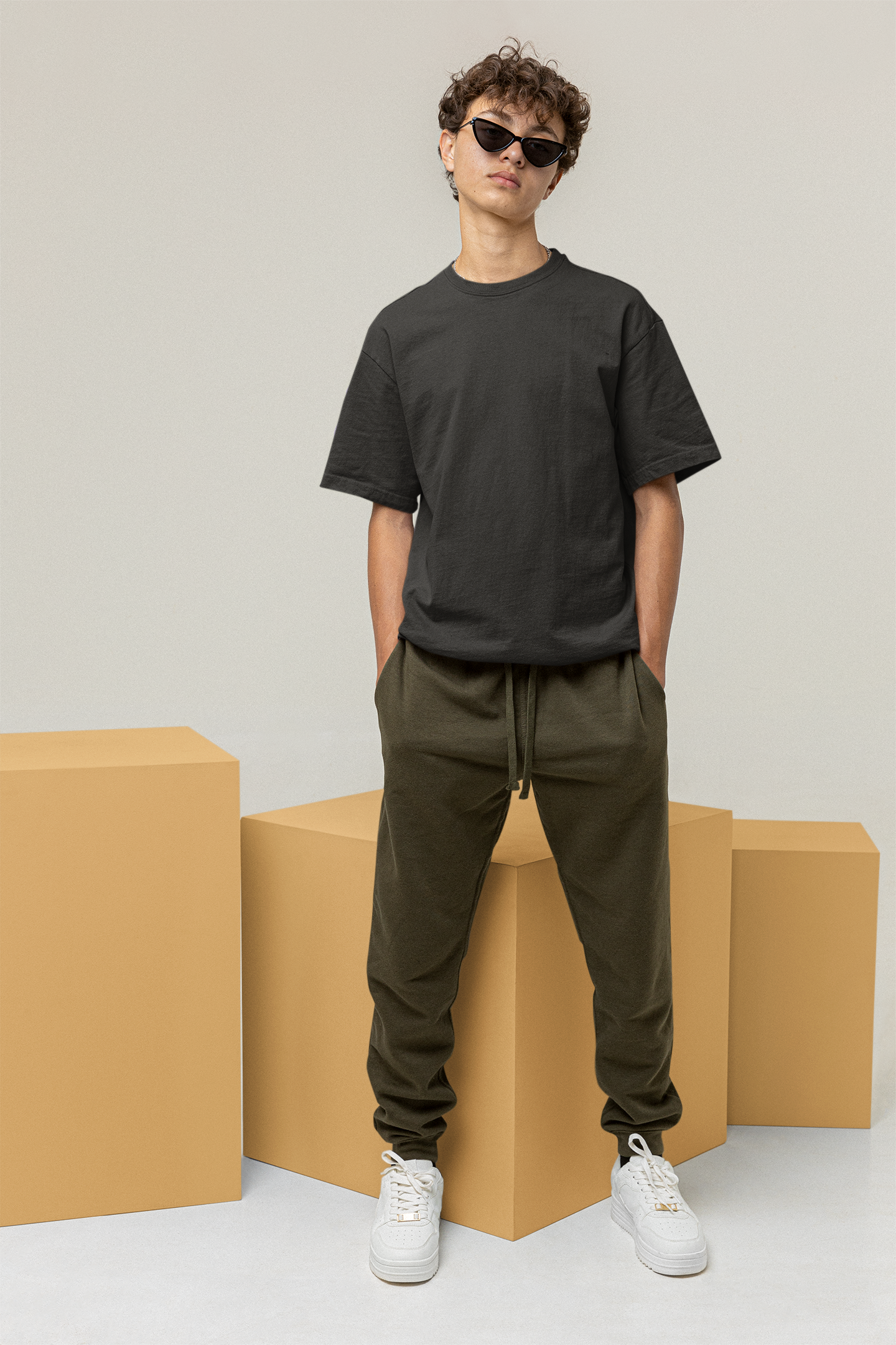 Black Oversized Tee