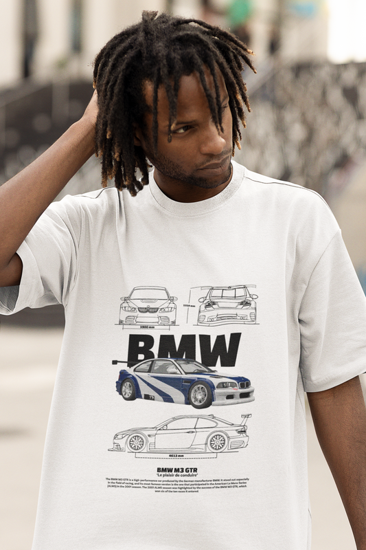 Midnight Racer Oversized Tee