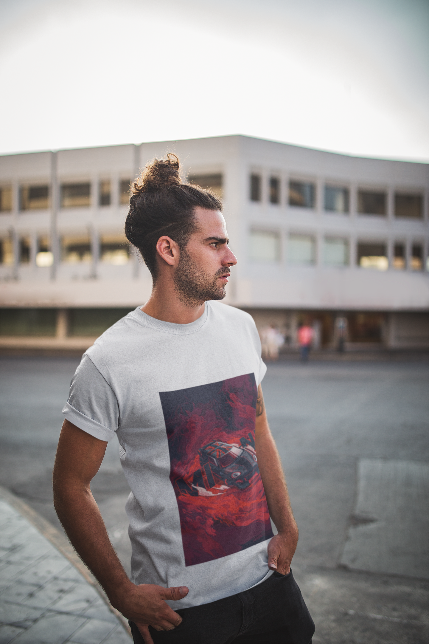 Crimson Drift Regular Tee