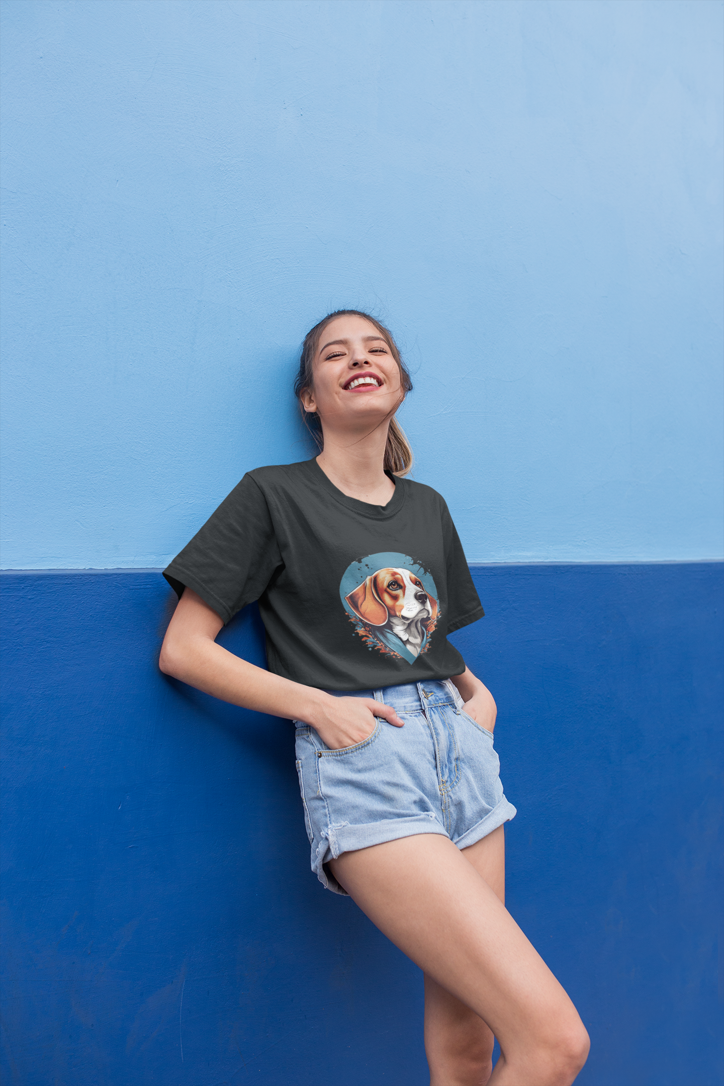 Happy Pup Oversized Tee