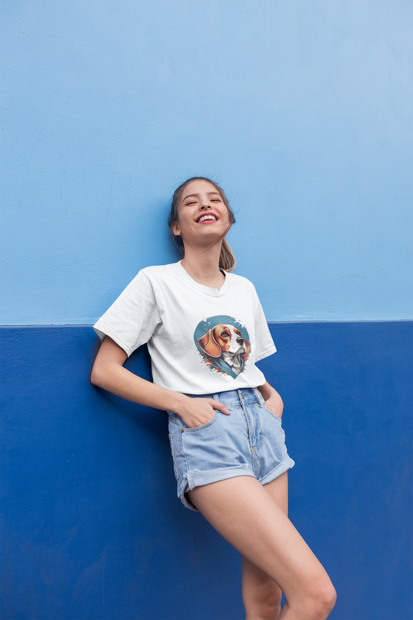 Happy Pup Oversized Tee