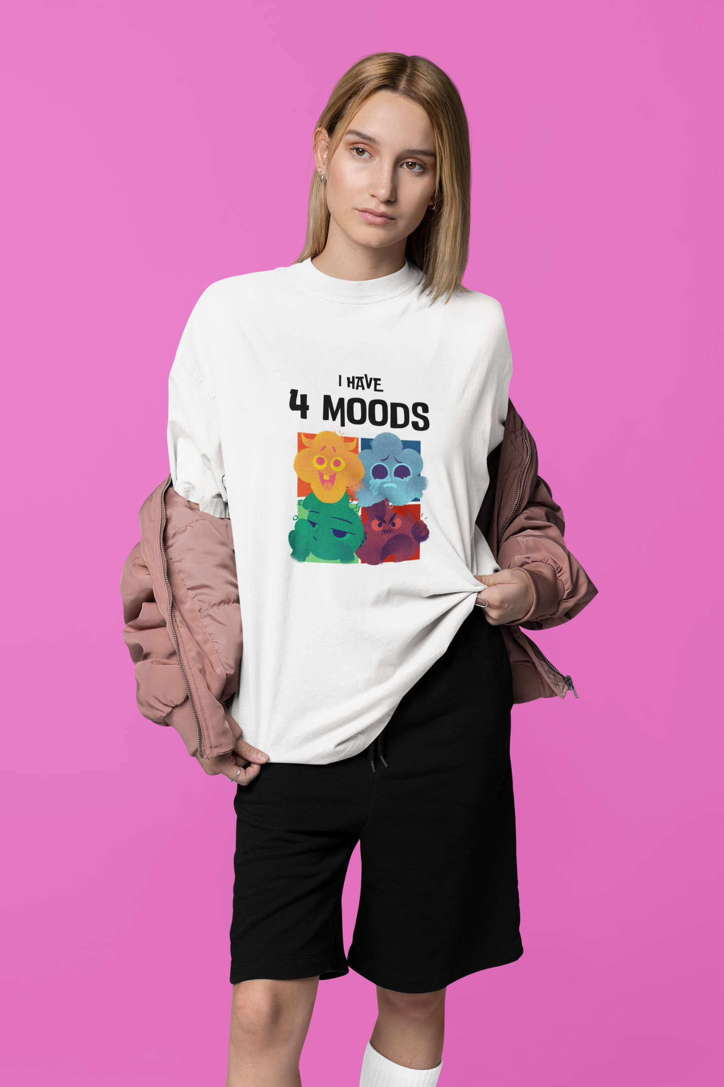 Four Moods Oversized Tee