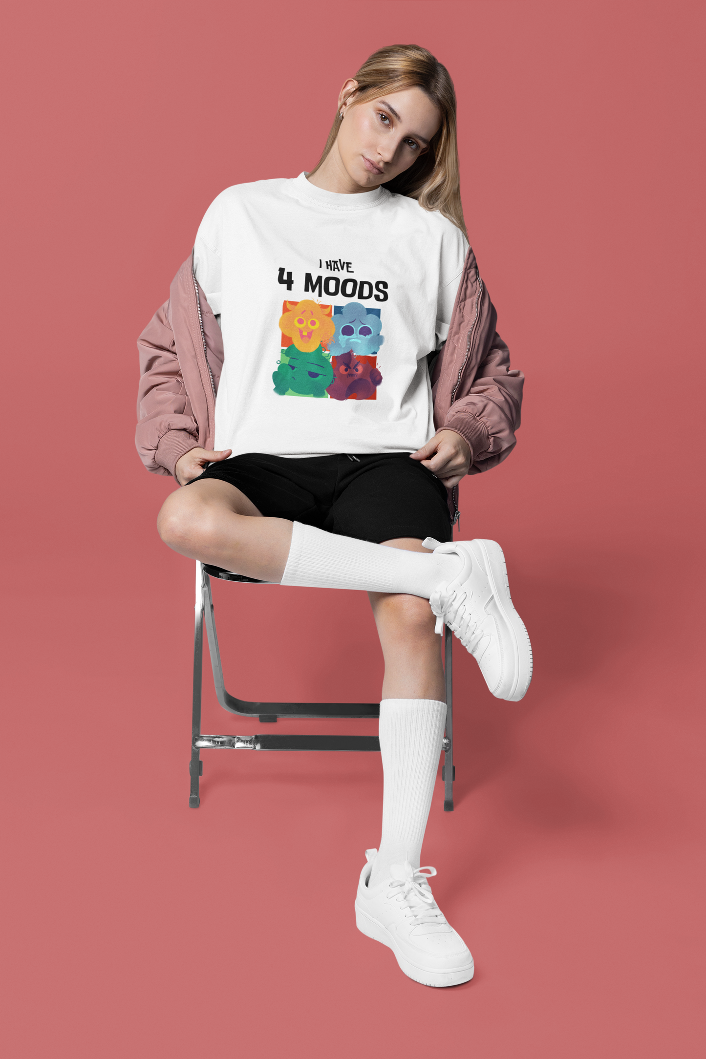 Four Moods Oversized Tee