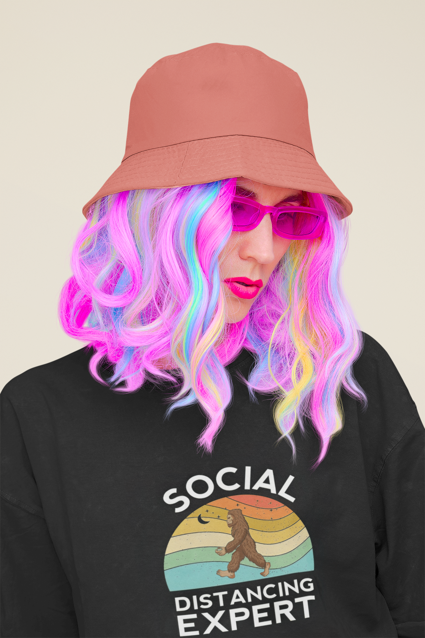 Social Distancing Oversized Tee