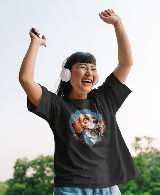Happy Pup Oversized Tee