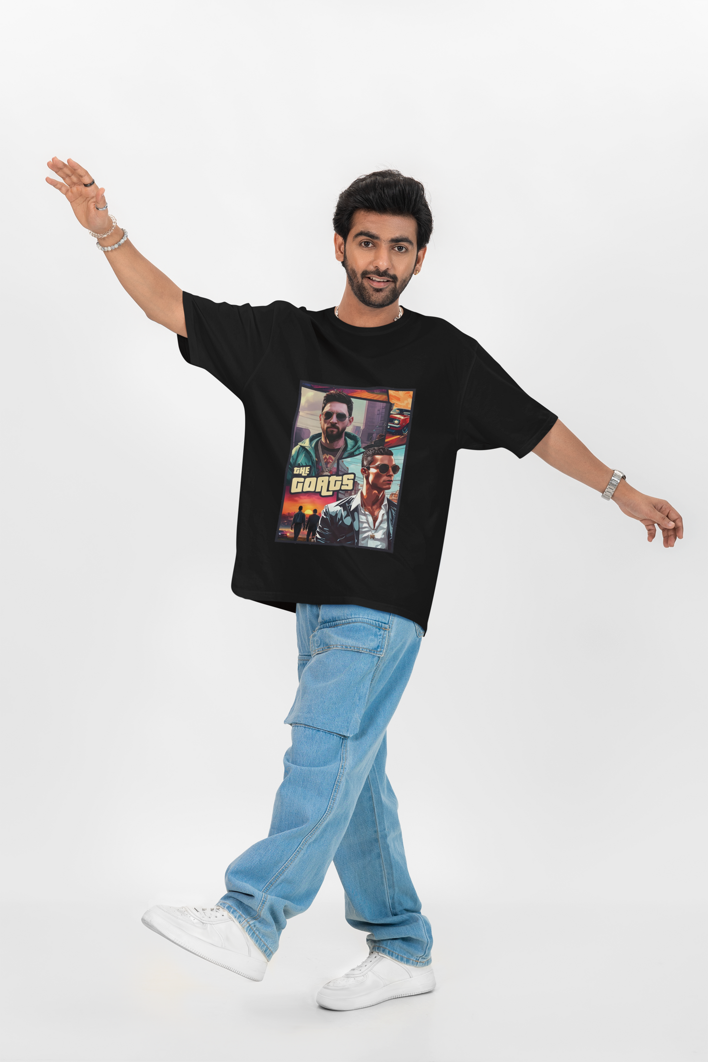 City Lords Graphic Oversized Tee