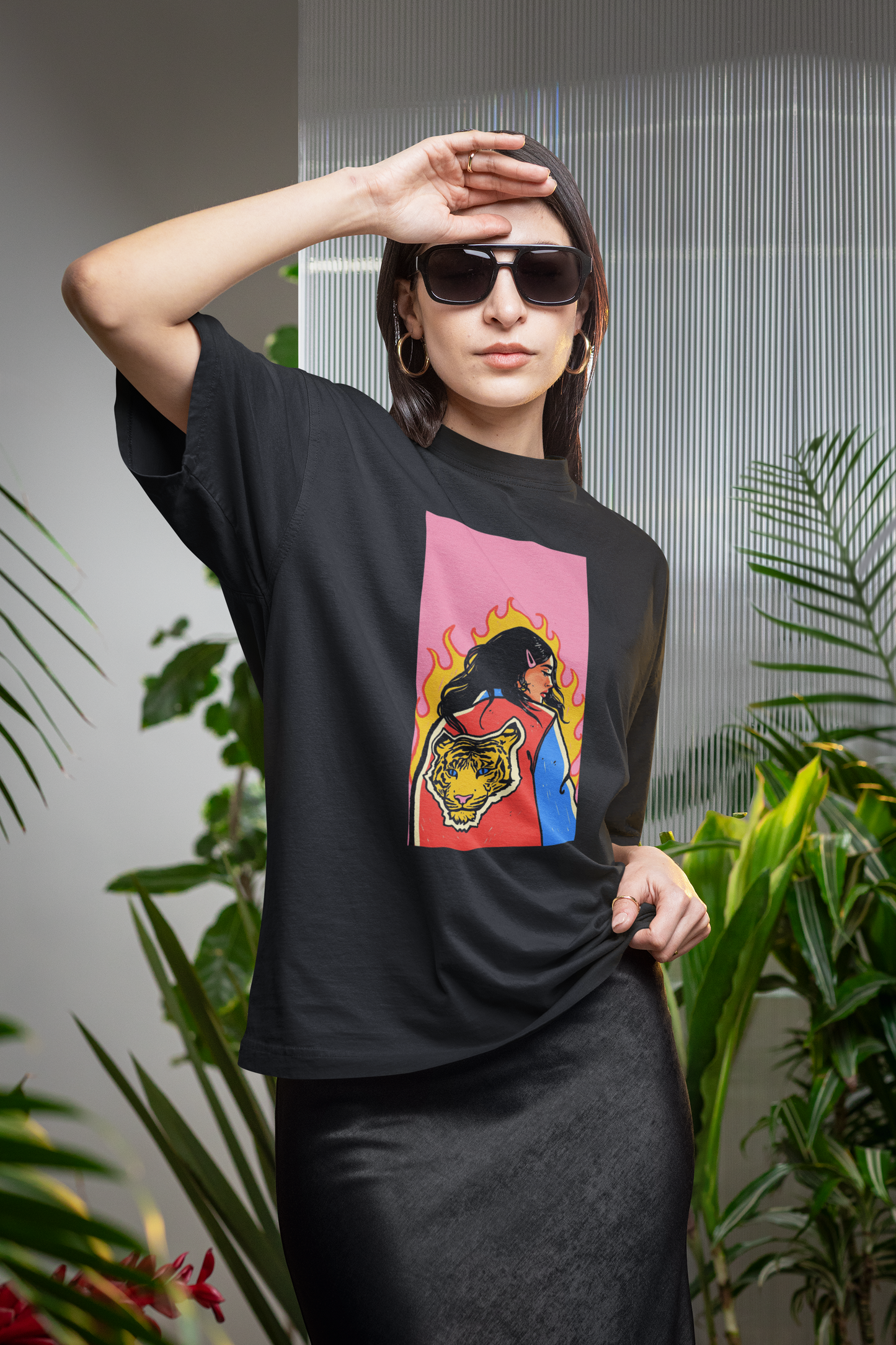 Wild Spirit Oversized Tee