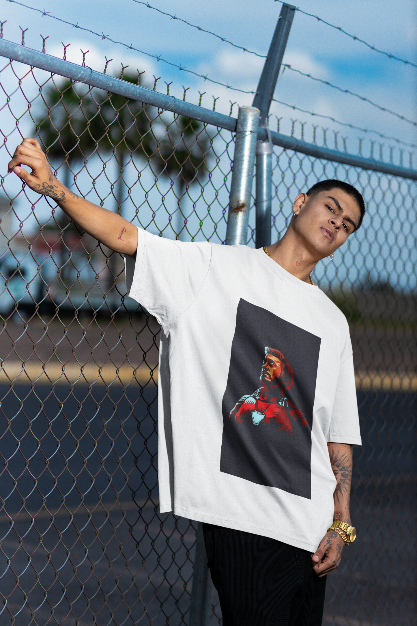 Iron Attitude Oversized Tee