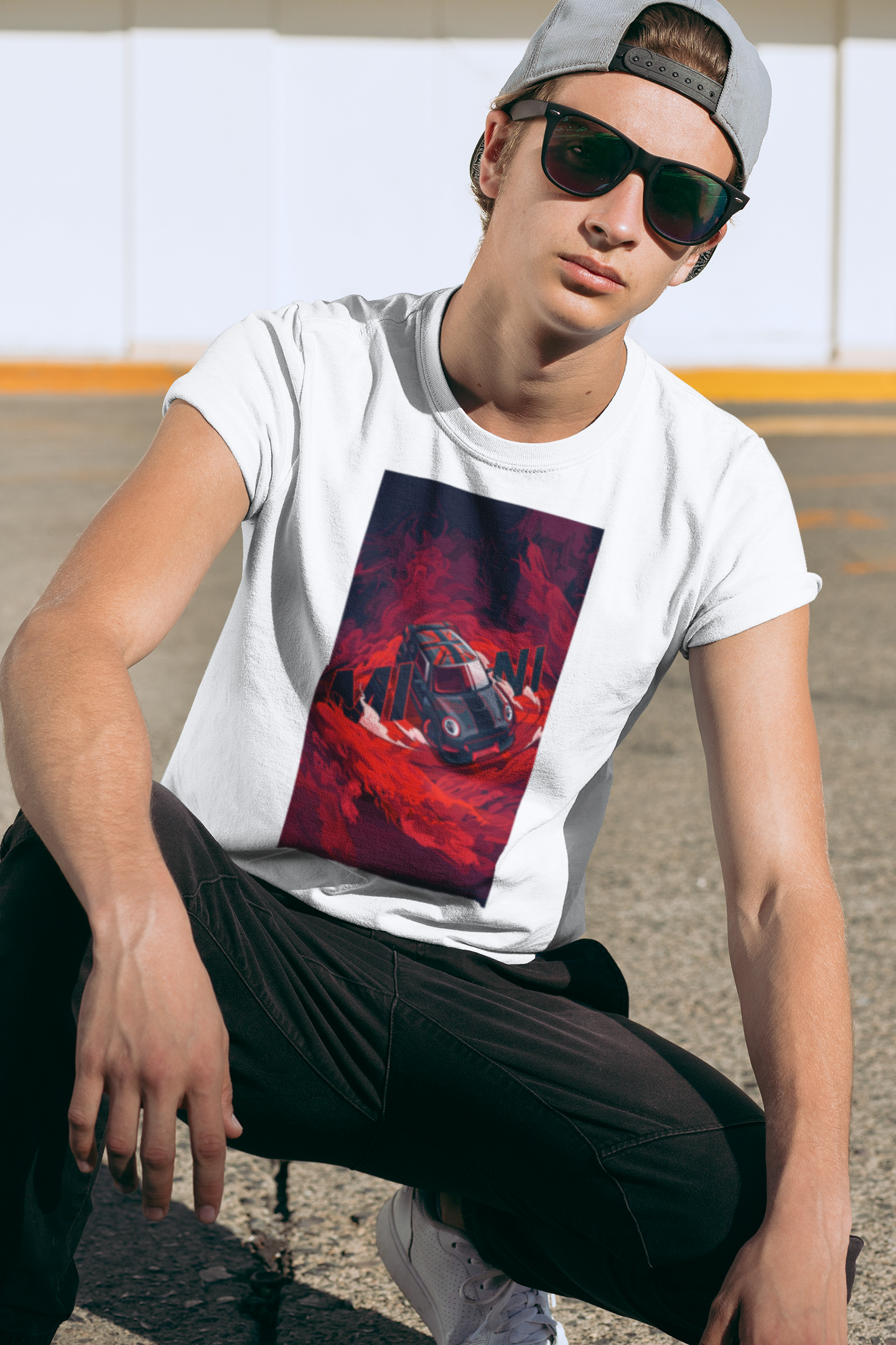 Crimson Drift Regular Tee