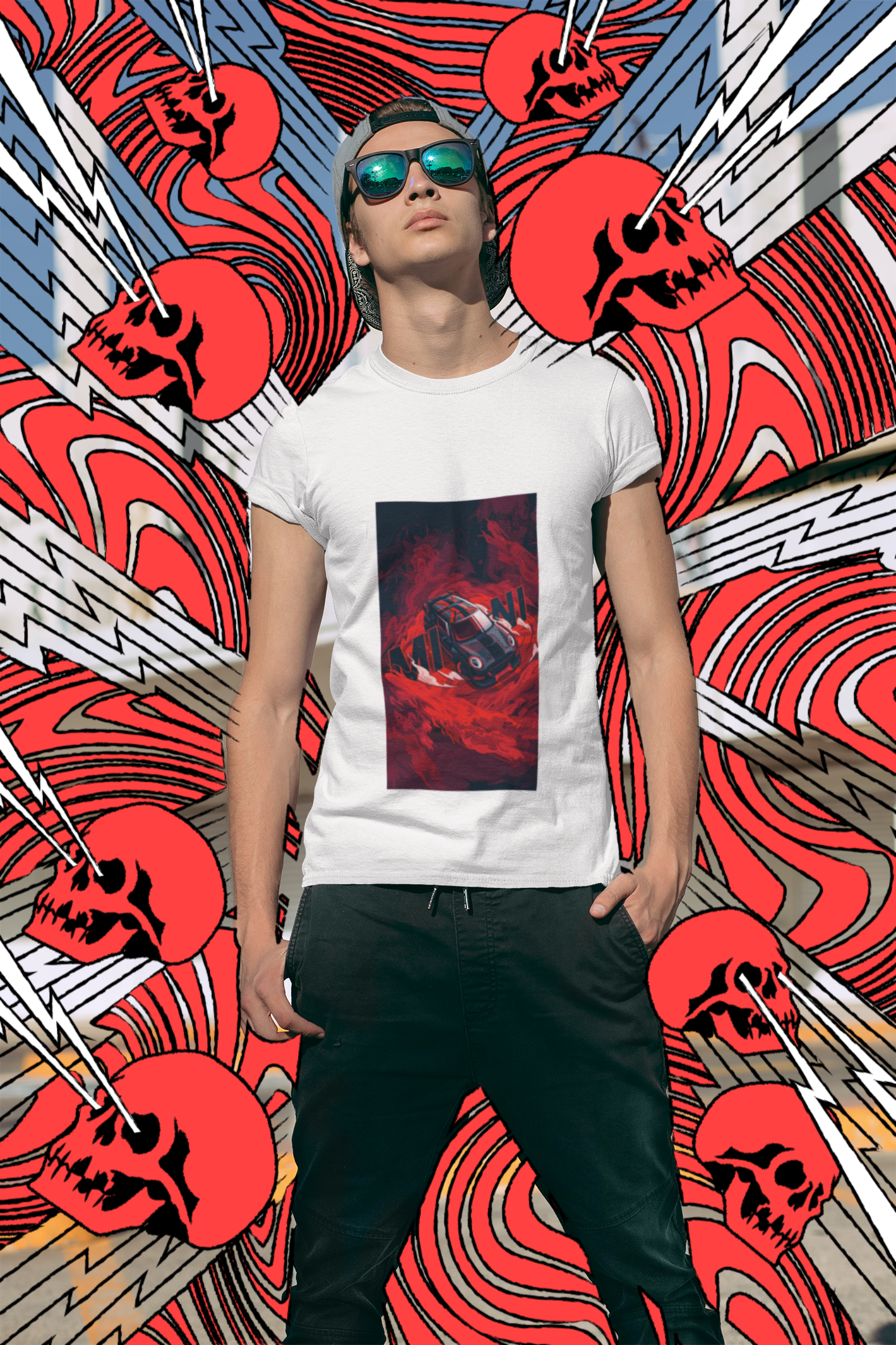 Crimson Drift Regular Tee