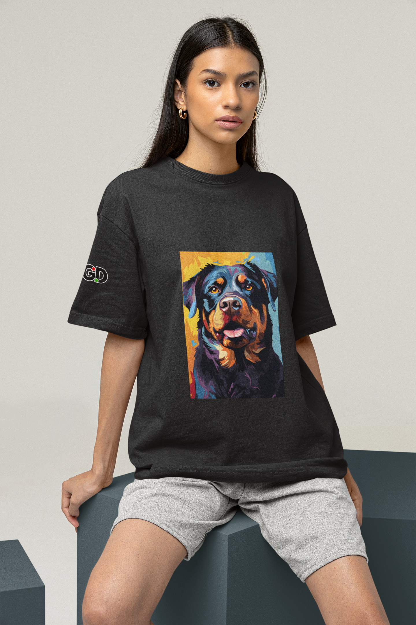 Bold Pup Oversized Tee