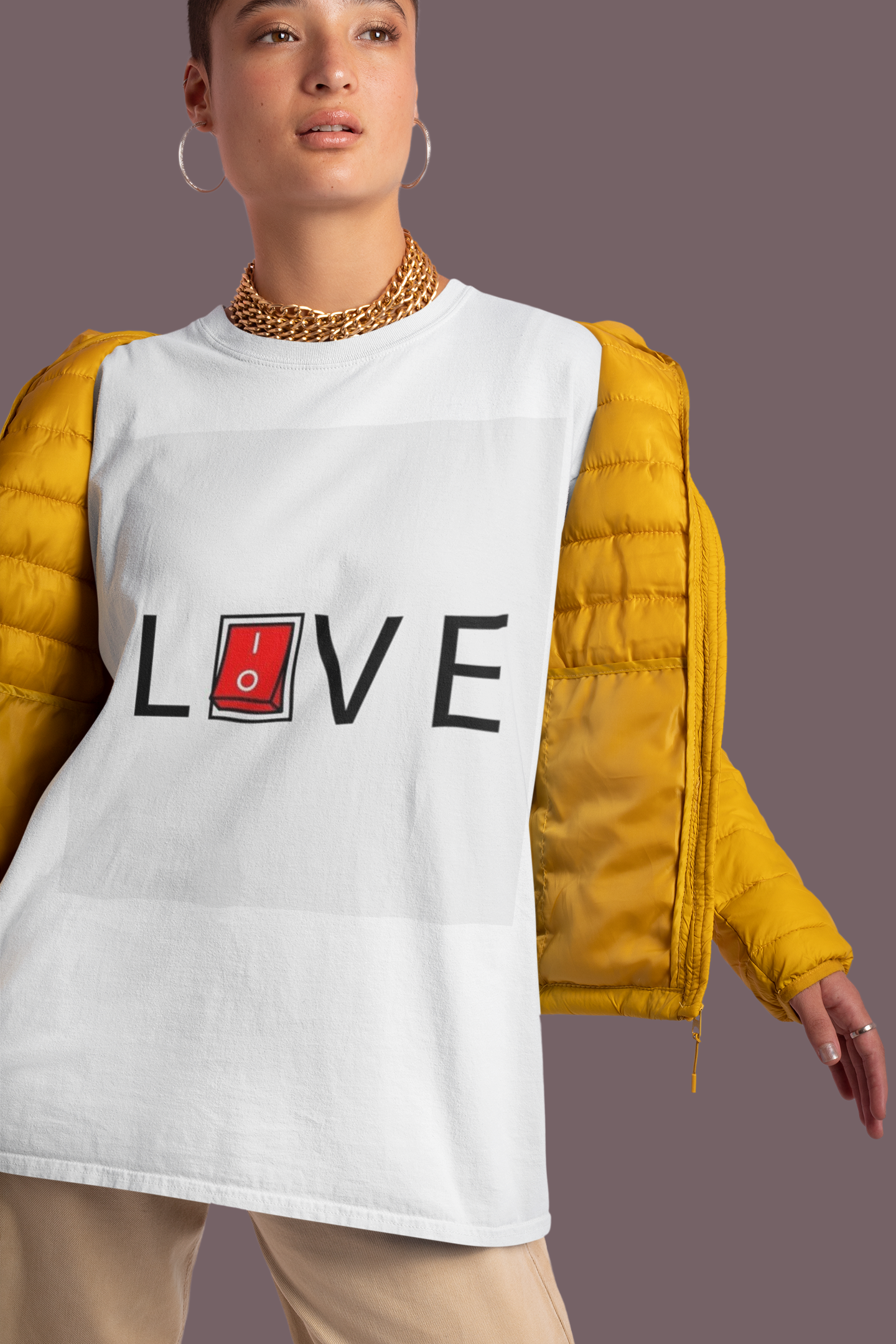 Love Switch Oversized Tee