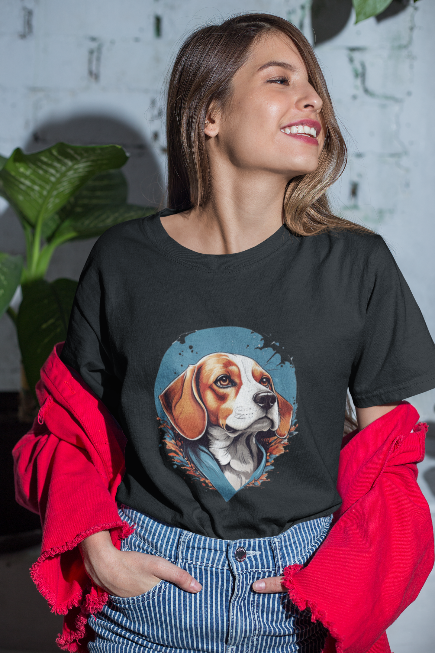 Happy Pup Oversized Tee